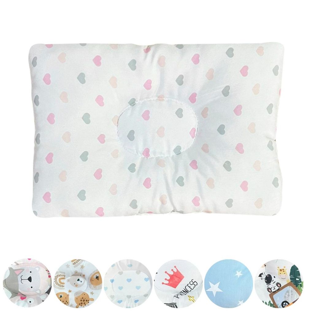 Travesseiro Anatômico Modelador Cabeça Chata Recém Nascido Bebê Menino Menina em Oferta na Shopee