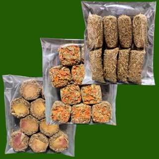 Kit Com 3 Petiscos Para Roedores (Coelho, Chinchila, Porquinho da Índia..) em Oferta na Shopee