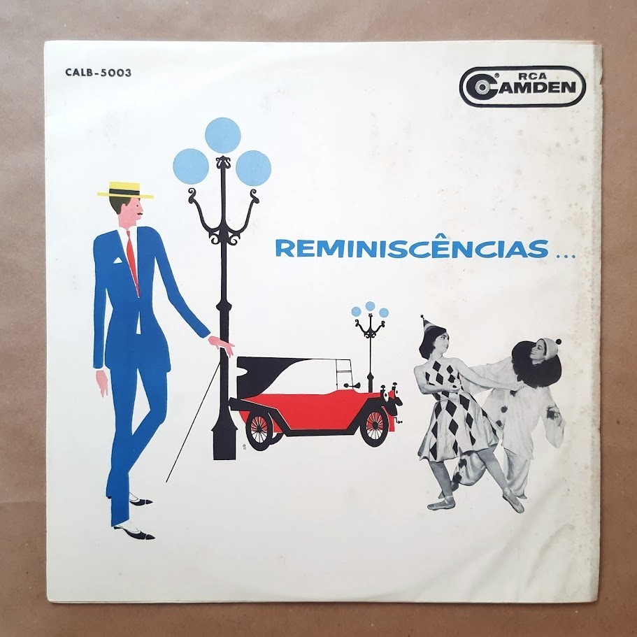Lp Reminiscências - 1960 - RCA - Sambas - Castro Barbosa, Orlando Silva, Silvio Caldas, Lamartine Babo, Mário Reis