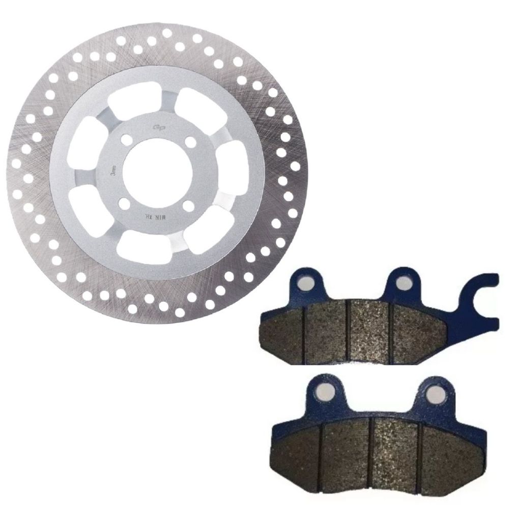 Disco de Freio Dianteiro P/ Ybr 125 2000-2008 + Pastilhas em Oferta na Shopee