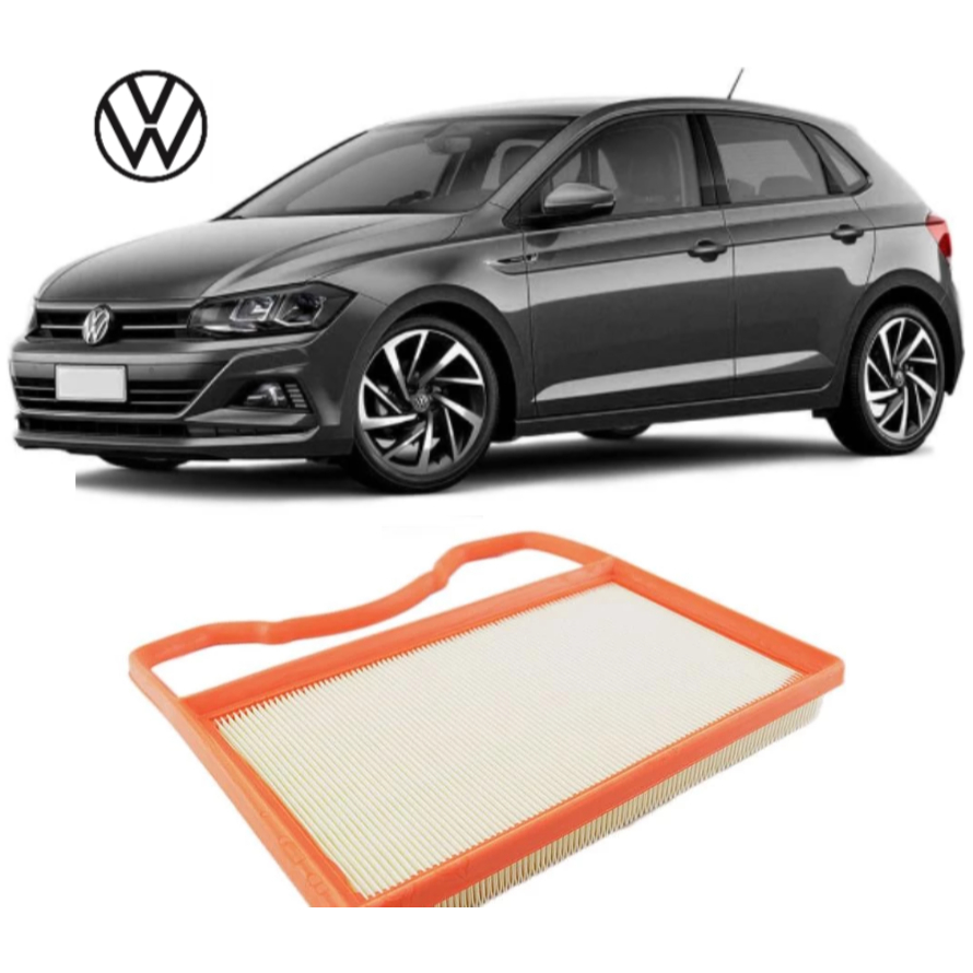 Filtro Ar Volkswagen Polo 1.0 12v 2018 A 2019 Tecfil em Oferta na Shopee