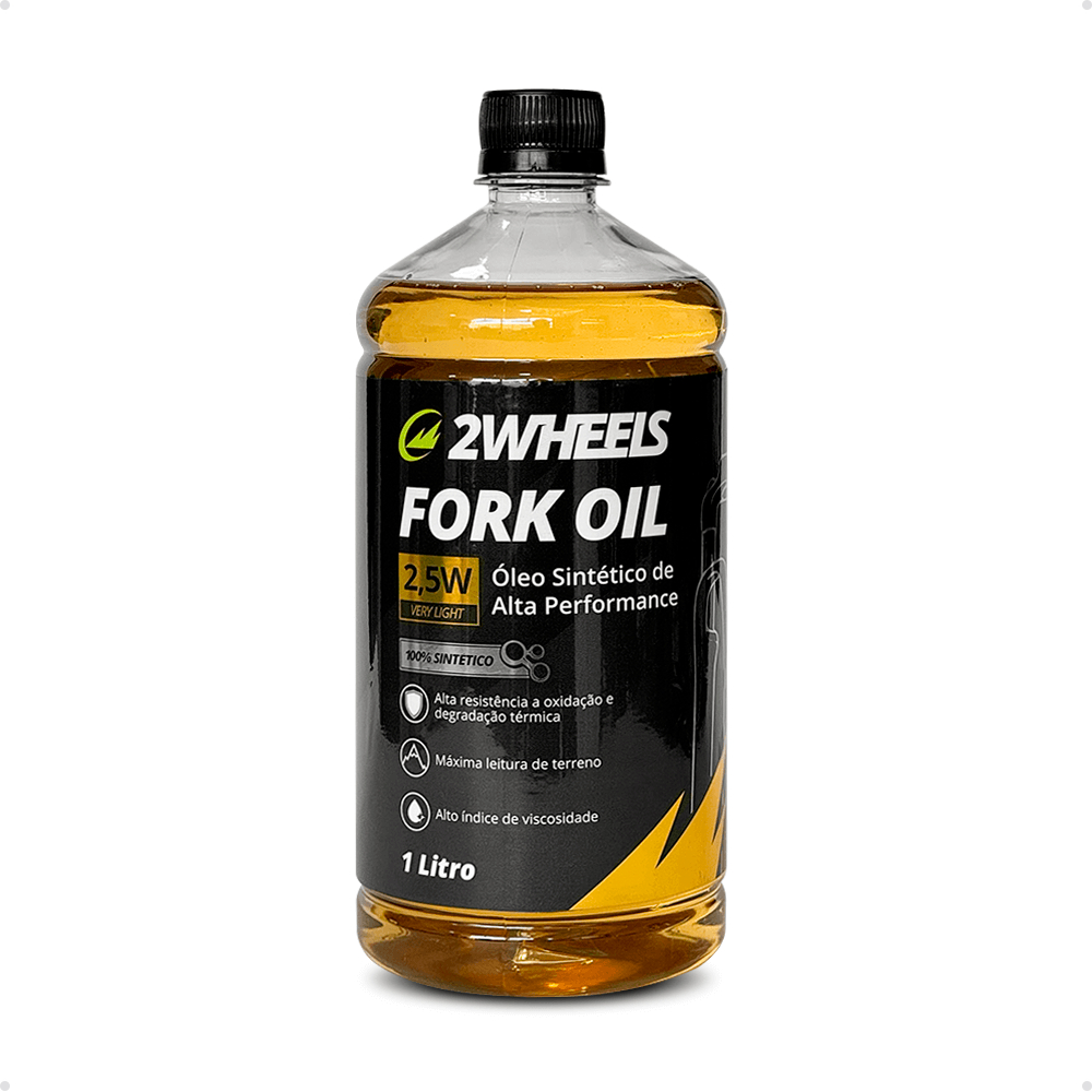 Óleo Para Suspensão Bike Fork Oil 2,5w 100% Sintético 1litro