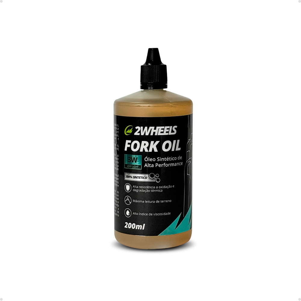 Óleo Para Suspensão Bike Fork Oil 3w 100% Sintético 200ml