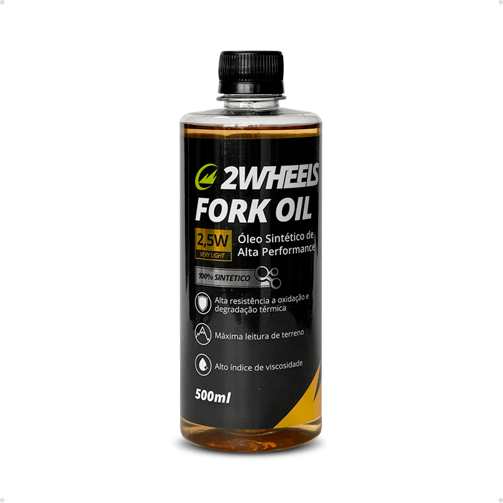Óleo Para Suspensão Bike Fork Oil 2,5w 100% Sintético 500ml