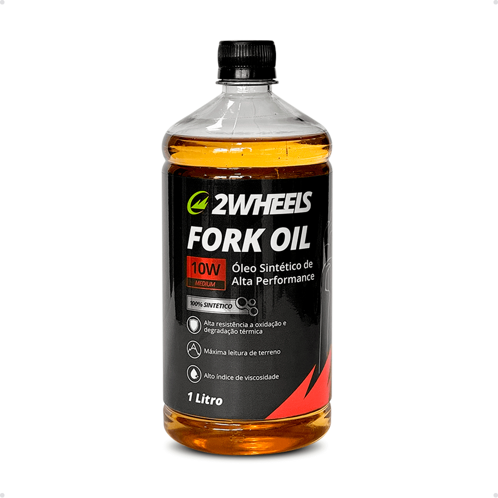 Óleo Para Suspensão Bike Fork Oil 10w 100% Sintético 1litro