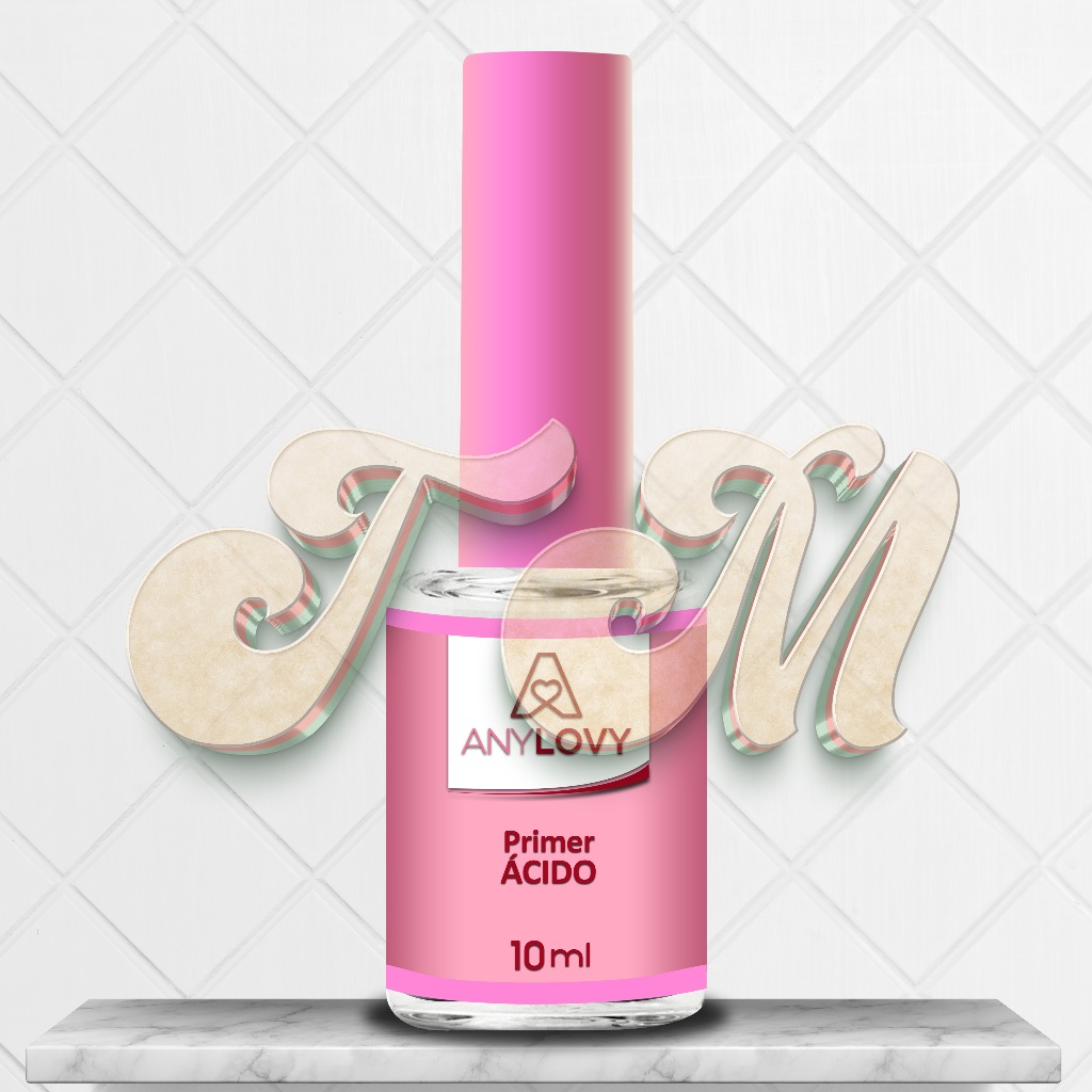 Primer Ácido 10ml AnyLovy – Preparação Profissional da Lâmina Ungueal | Alta Aderência