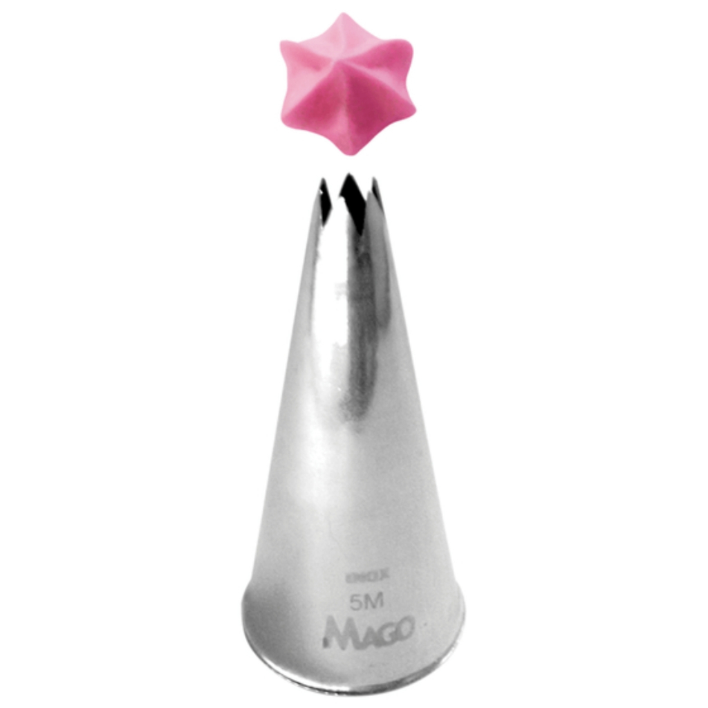 Bico de Confeitar Grande Pitanga Aberta Mod.5M Mago em Oferta na Shopee