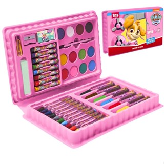 Estojo Maleta De Pintura Infantil Da Skye Patrulha Canina C/Lápis Canetinha Tinta em Oferta na Shopee