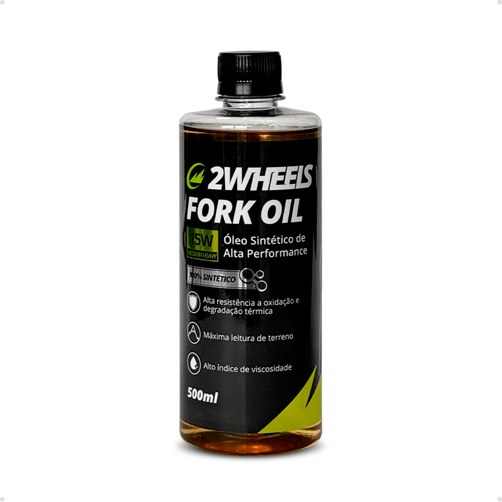 Óleo Para Suspensão Bike Fork Oil 15w 100% Sintético 2wheels 500ML