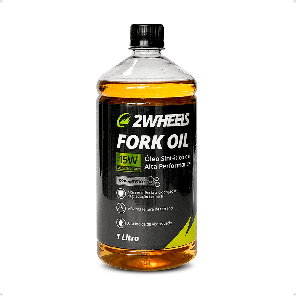 Óleo Para Suspensão Bike Fork Oil 15w 100% Sintético 1litro
