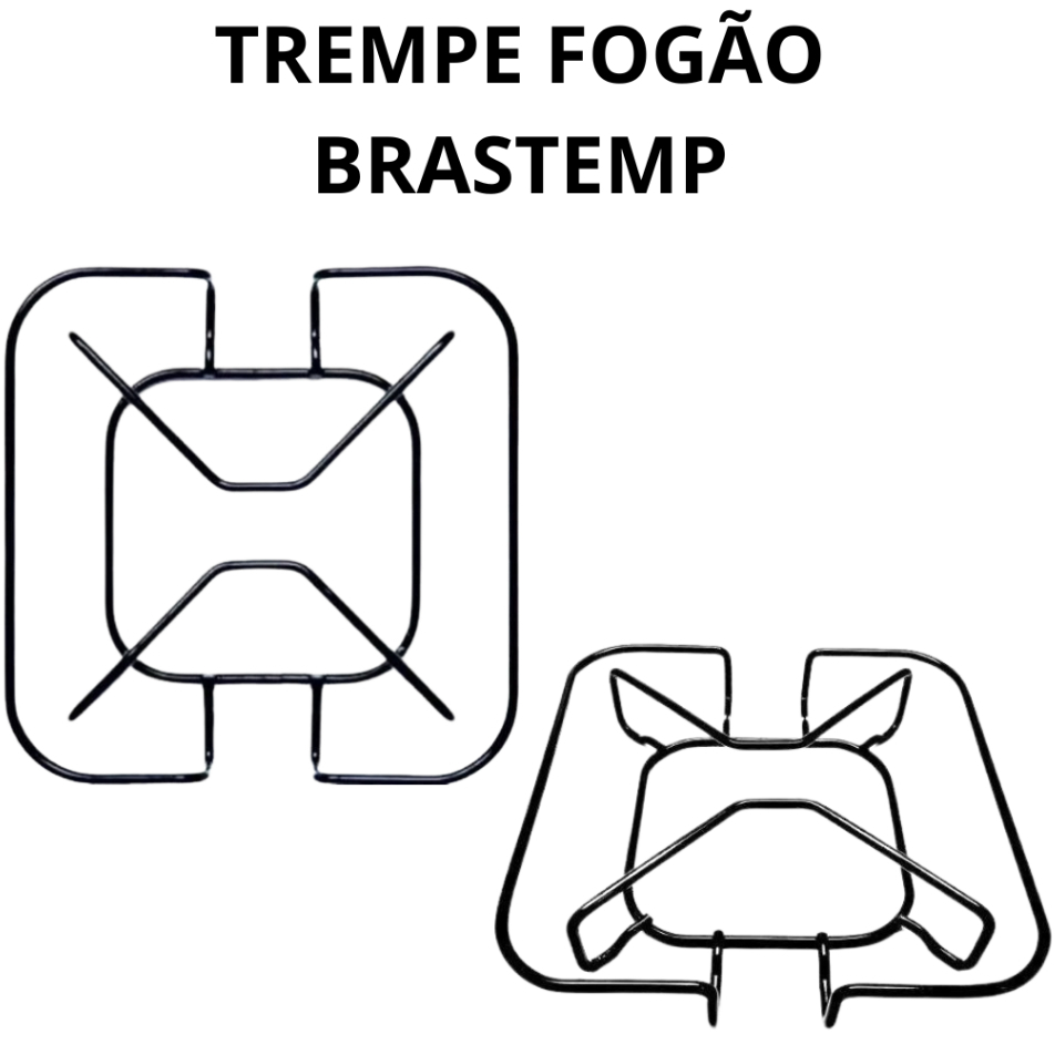 Grelhas Trempe para fogão Brastemp Bfs5tab em Oferta na Shopee