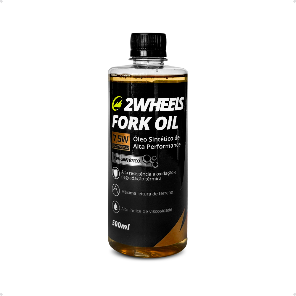 Óleo Para Suspensão Bike Fork Oil 7,5w 100% Sintético 500ml