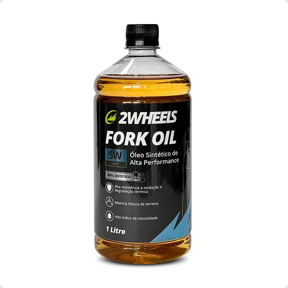 Óleo Para Suspensão Bike Fork Oil 5w 100% Sintético 1litro