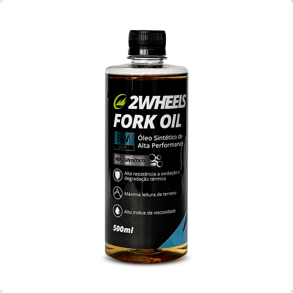 Óleo Para Suspensão Bike Fork Oil 5w 100% Sintético 500ml 2wheels