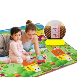Tapete de Atividades Dupla Face Térmico 120cmx180cm Infantil Emborrachado Educativo bebê crianças