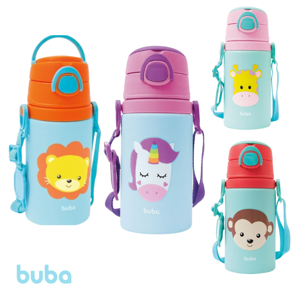 Buba Garrafinha De Aluminio Animal Fun