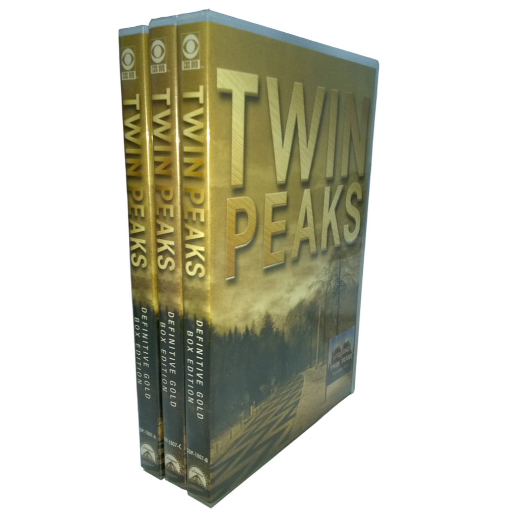 Box DVD Twin Peaks 1ª E 2ª temporada  (Definitive Gold  Box Edition) 10 Discos (Dublado e Legendado) + Twin Peaks - Os ú