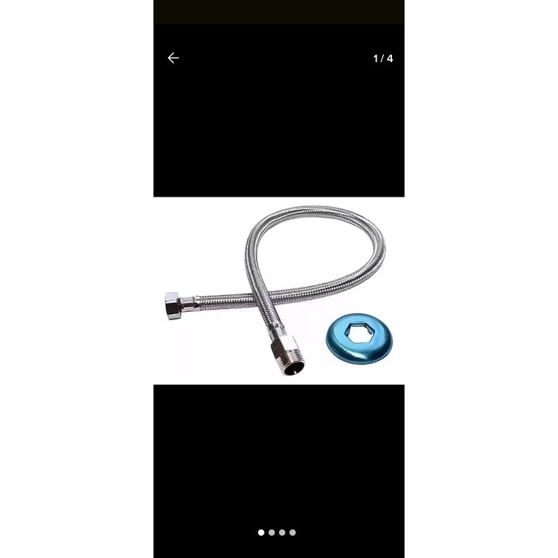 2 engates mangueira flexível 30 cm em Oferta na Shopee