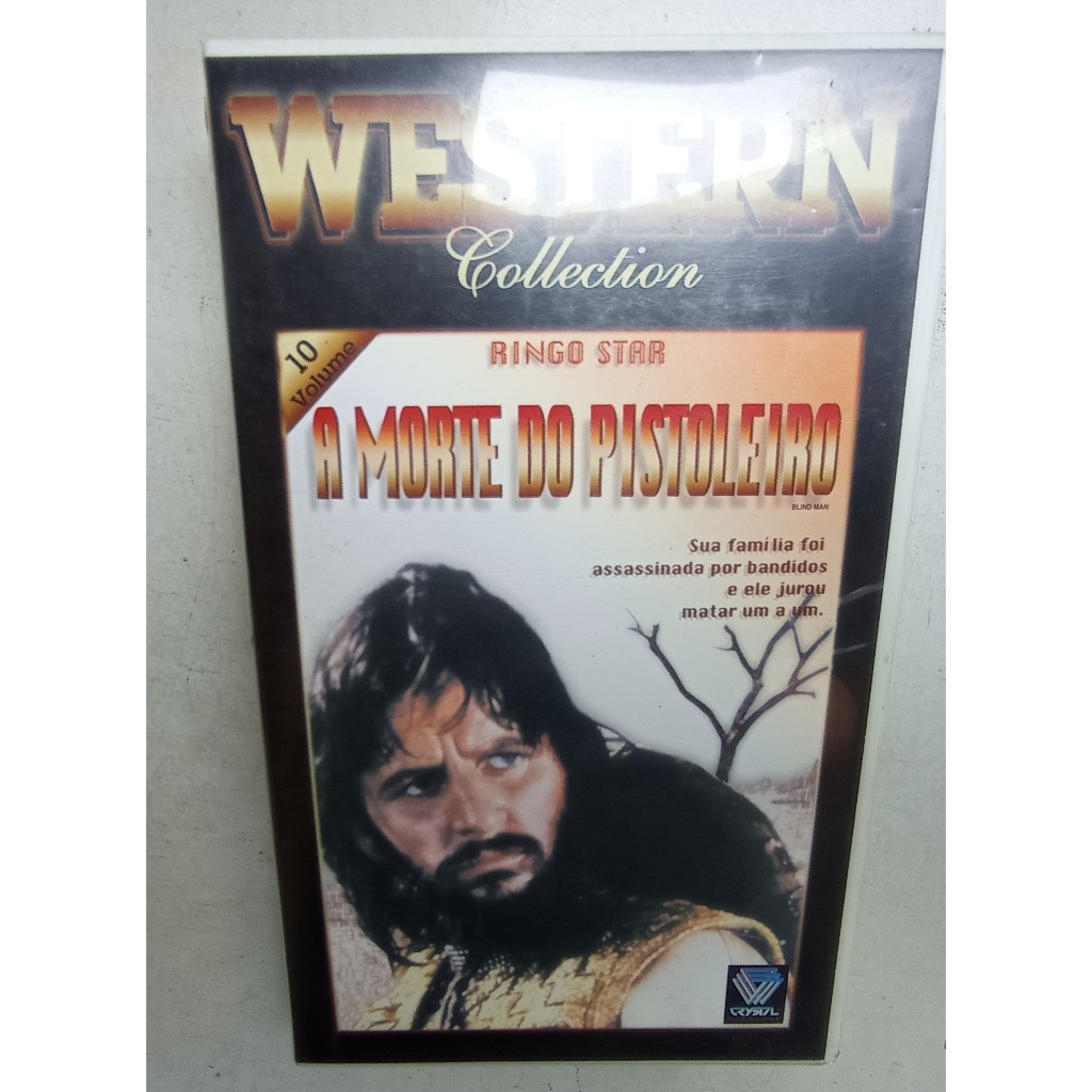 Filme Vhs - A Morte Do Pistoleiro - Com Ringo Starr - Western Collection