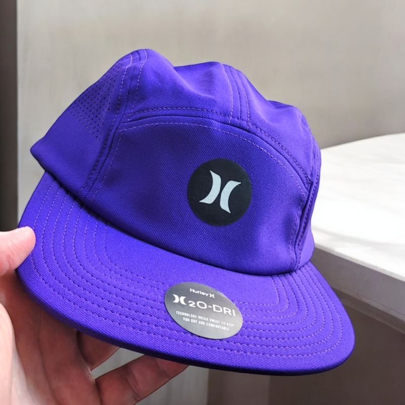 Bone Five Panel Importado Hurley Roxo