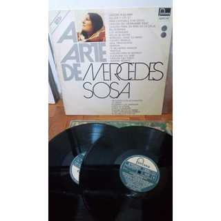 Lp A Arte de Mercedes Sosa (disco vinil duplo) 2 lps