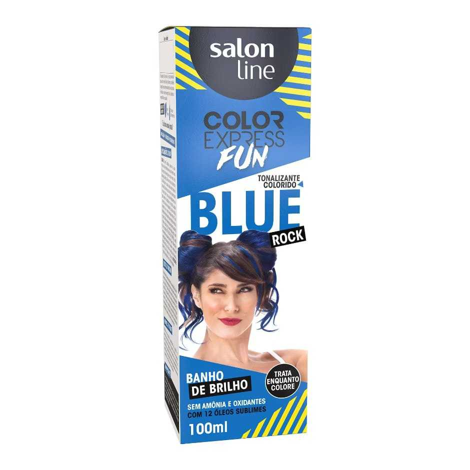 Tonalizante Blue Rock Color Express Fun Salon Line 100ml