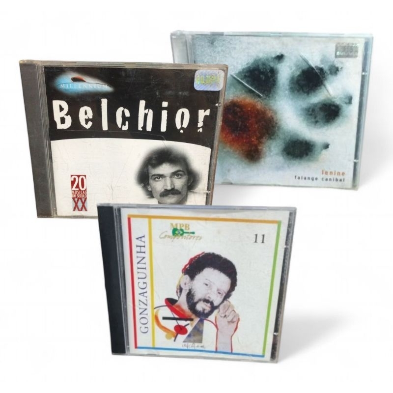 Cds Cantores Br - Lenine - Belchior e Gonzaguinha Gonzaguinha