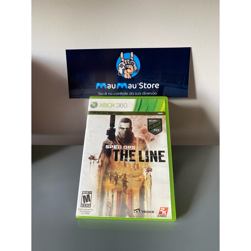 Spec Ops The Line Xbox 360 - Original Usado Jogos de Ação Jogos de Xbox