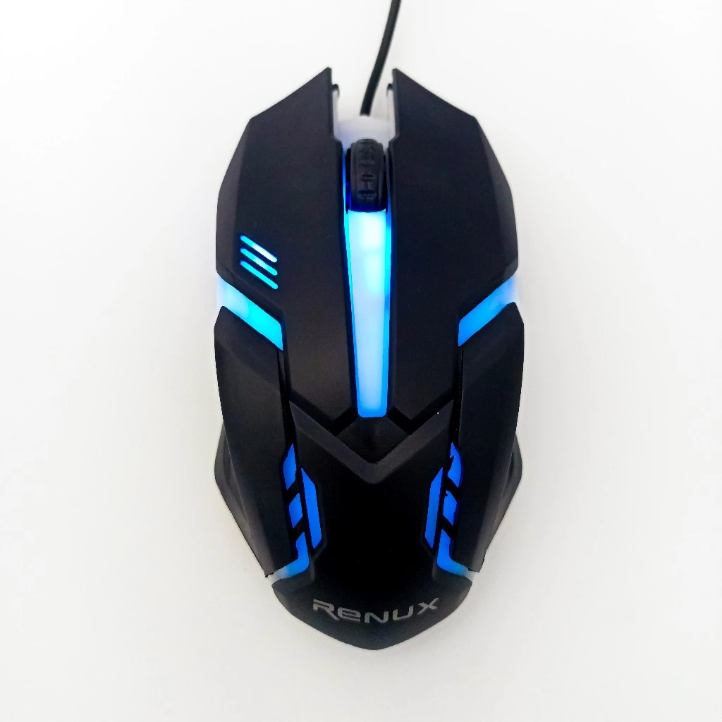 Mouse Gamer com Fio 110cm RGB - Mouse DPI ajustável RGB Gamer