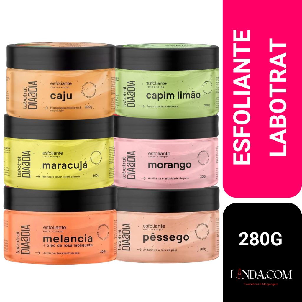 ESFOLIANTE CORPORAL E FACIAL LABOTRAT 300G em Oferta na Shopee