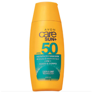 Protetor Solar FPS 50 2 em 1 (corpo e rosto) Avon Care Sun 200g em Oferta na Shopee