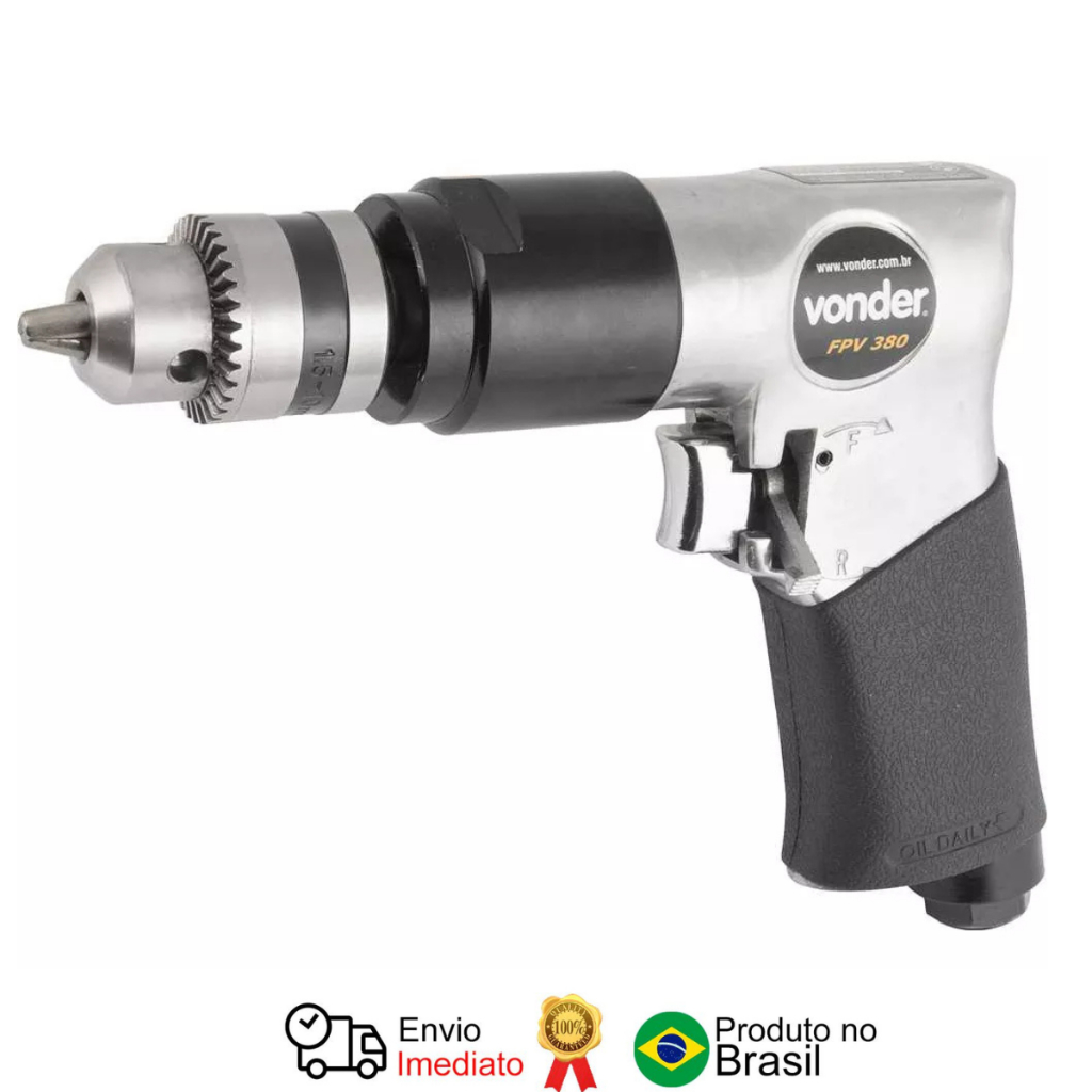 Furadeira Pneumática 3/8'' Fpv380 Vonder
