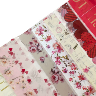 Saco para Cesta Celofane Embalagem 45x59 Decorado com 25 - Sortidos Estampas Misturadas em Oferta na Shopee