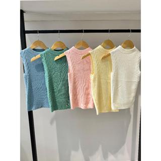 Blusa Feminina Estilosa Regata Modal Cropedd Detalhe Trança Tricô Canelado Premium  Tricot em Oferta na Shopee