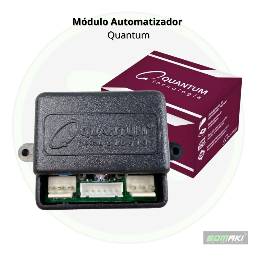 Modulo Fechamento De Vidro de Teto Solar Acende Farol Quantum QA103
