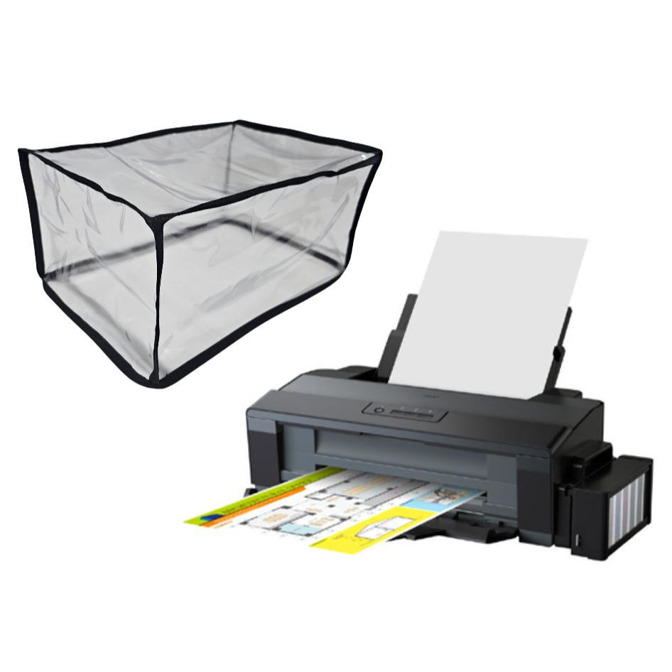 Capa Pra Impressora Epson Ecotank L1300 L1800 Em Pvc Cristal De Alta Qualidade
