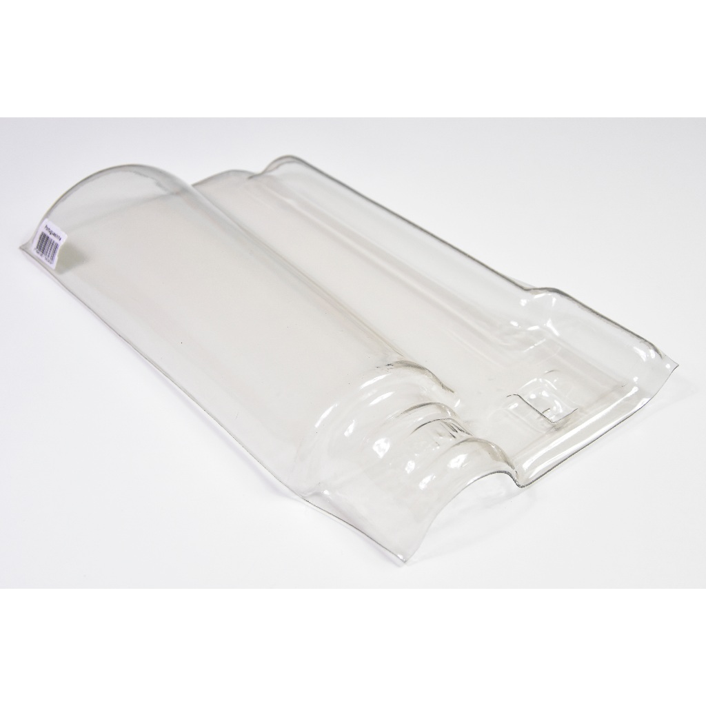 Caixa 20 Telhas Portuguesa Transparente Plastico termo-formado dimensões 39x22cm mais claridade no ambiente luz natural