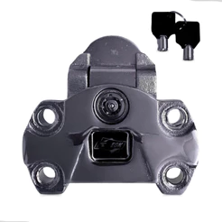 Trava Do Miolo Antifurto Honda Titan/fan Start 160/150 Ignição Prata Preta