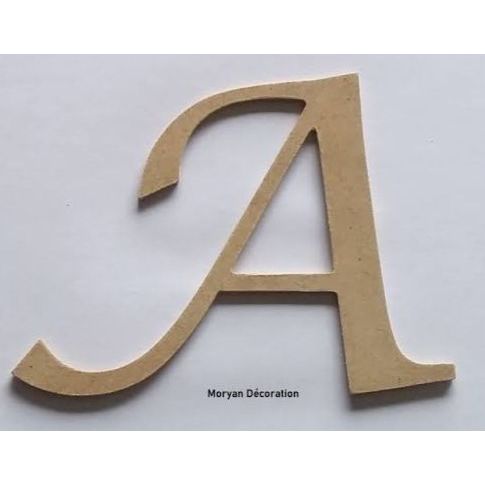 Kits de  letras a de 3cm MDF