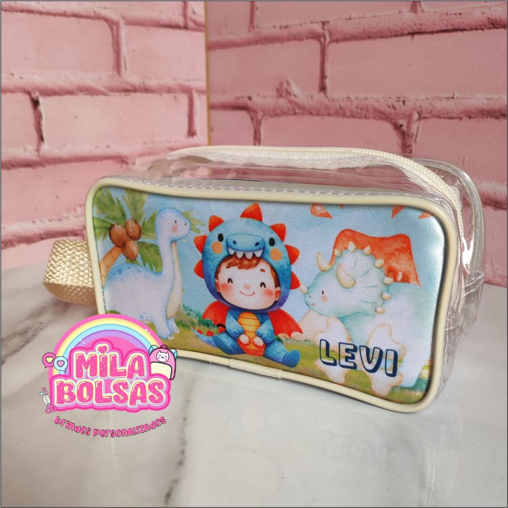 20 Bolsa Estojo transparente Personalizadas Lembrancinhas, Bolsinha Aniversario