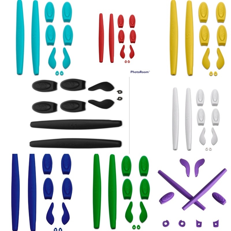 Par de Borracha para hastes óculos double xx + Par de plaquetas em Oferta na Shopee