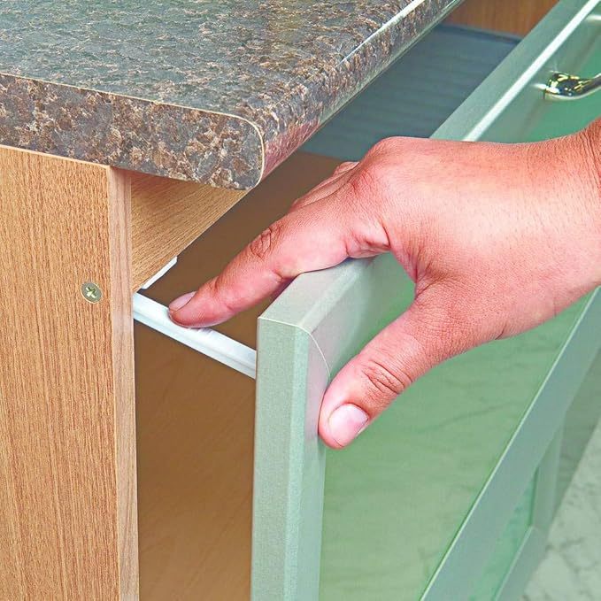 Trava Multiuso Para Gaveta Cor Branca Linha Joy Ordene