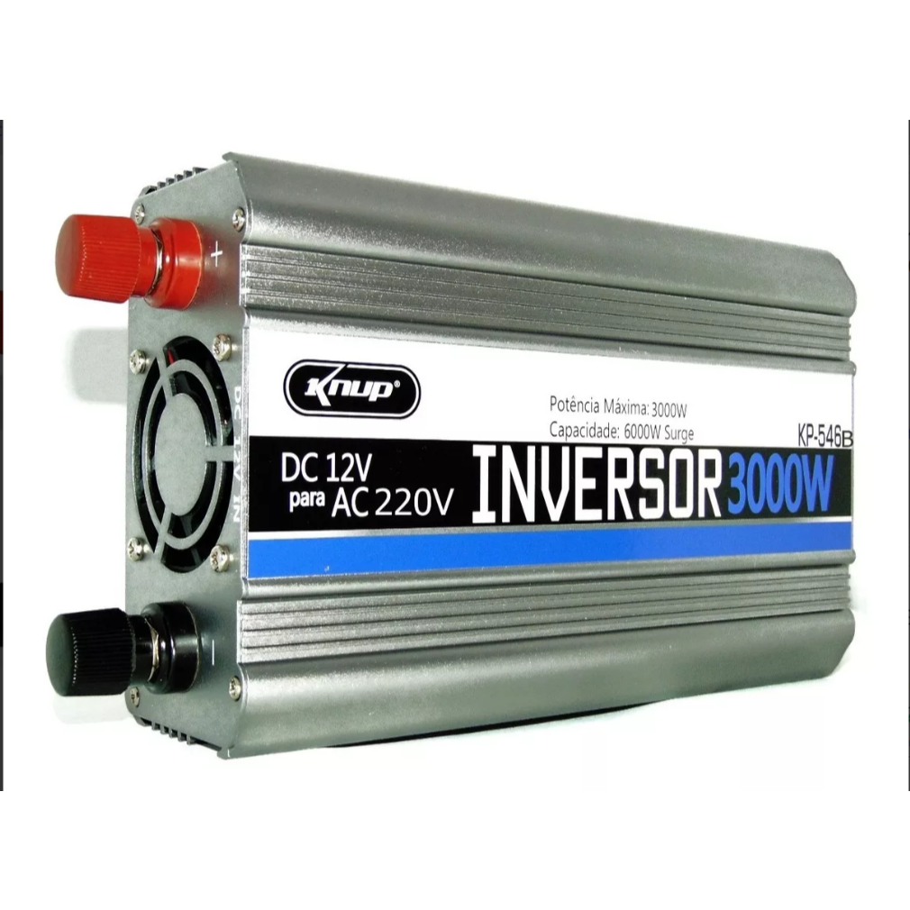 Inversor Veicular 3000 Watts 12v P/ 220v 3000w Motor Home