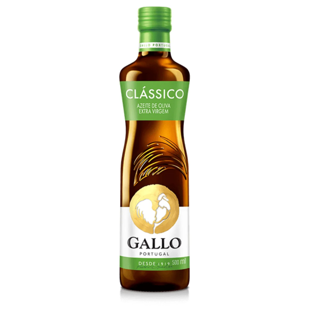 Azeite de Oliva Extra Virgem Vidro 500ml Gallo