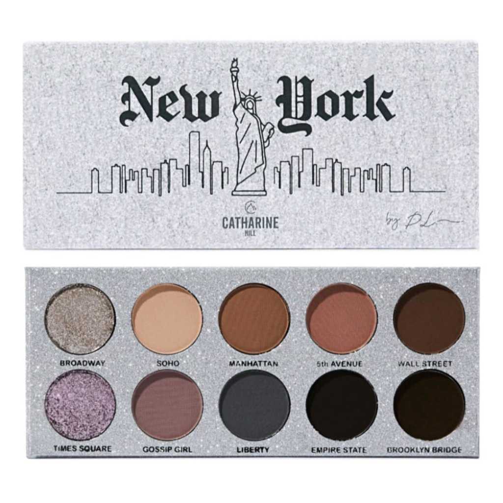 Paleta de Sombras New York By Pri Lessa - Catharine Hill (1017/A1)