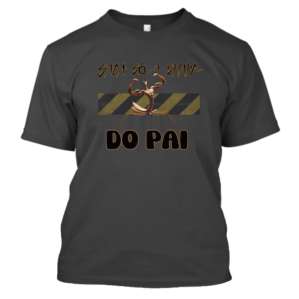 Camiseta Blusa T-Shirt Shape De Grilo Academia Treino Calistenia Malhar Crossfit 100% Algodão