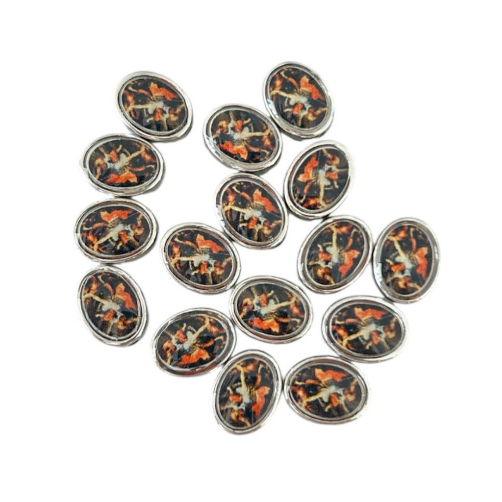 Passante Resinado Para Terço São Miguel (Pacote) 1,5 cm