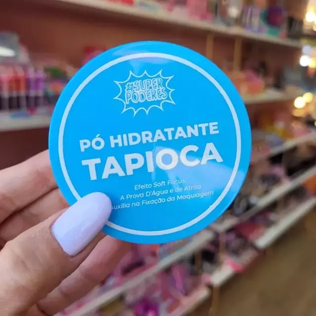 PÓ FACIAL HIDRATANTE TAPIOCA SUPER PODERES