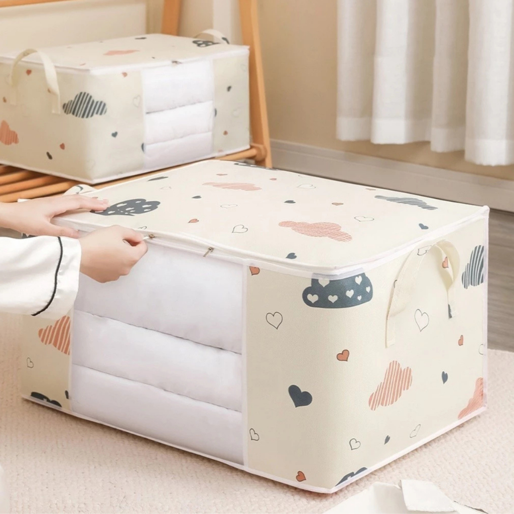 Saco Organizador Roupas Edredons Multiuso Anti Mofo em Oferta na Shopee