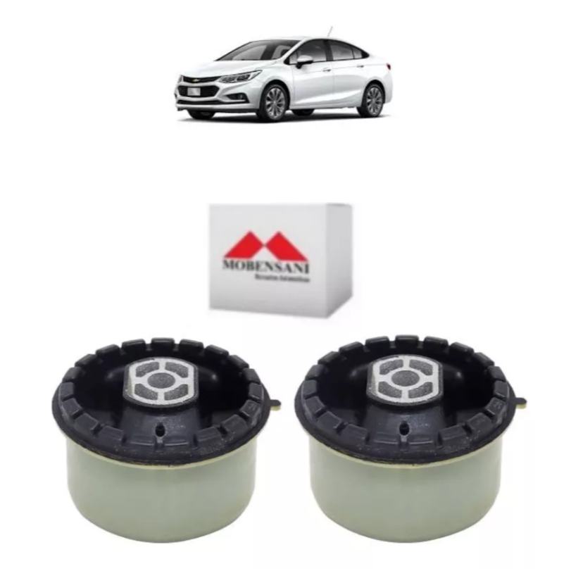 2 Bucha Eixo Traseiro CHEVROLET CRUZE HATCH SEDAN 1.4 TURBO 2017 2018 2019 2020 2021 2022 2023